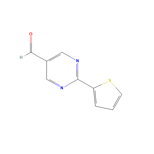 2-thiophen-2-ylpyrimidine-5-carbaldehyde (CAS: 921939-12-0) - Related Chemical Product