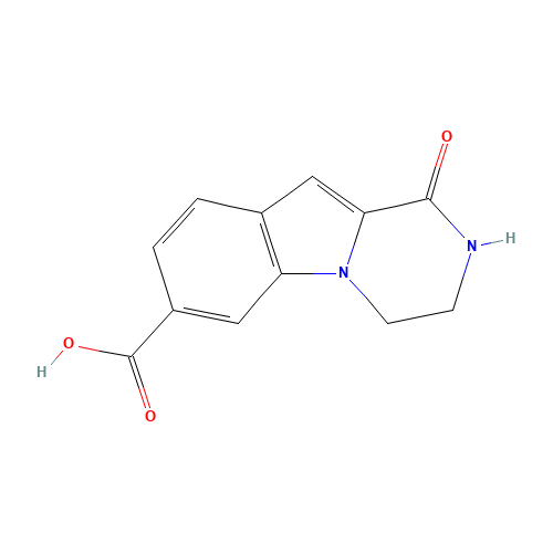 1-oxo-3,4-dihydro-2H-pyrazino[1,2-a]indole-7-carboxylic acid (CAS: 916454-27-8) - Related Chemical Product