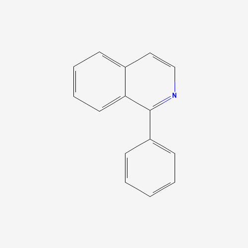 1-phenylisoquinoline (CAS: 3297-72-1) - Chemical Structure and Molecular Formula 