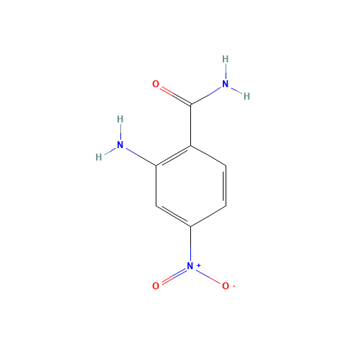 2-amino-4-nitrobenzamide (CAS: 31930-18-4) - Chemical Structure and Molecular Formula 