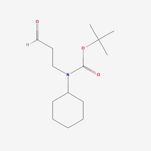 tert-butyl N-cyclohexyl-N-(3-oxopropyl)carbamate (CAS: 917021-59-1) - Related Chemical Product