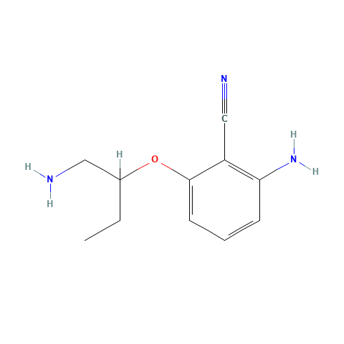2-amino-6-(1-aminobutan-2-yloxy)benzonitrile (CAS: 878156-15-1) - Related Chemical Product