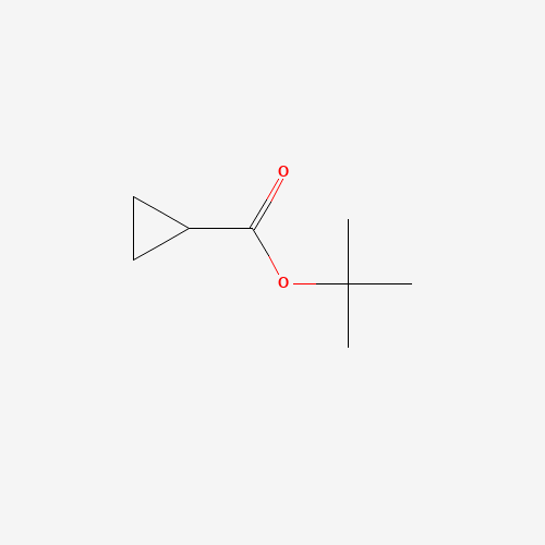 tert-butyl cyclopropanecarboxylate (CAS: 87661-20-9) - Chemical Structure and Molecular Formula 