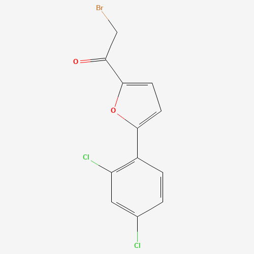 2-bromo-1-[5-(2,4-dichlorophenyl)furan-2-yl]ethanone (CAS: 338756-71-1) - Related Chemical Product