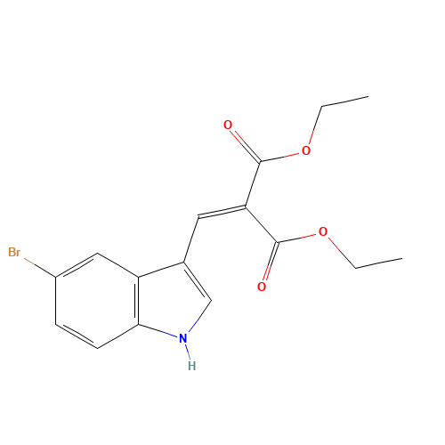 diethyl 2-[(5-bromo-1H-indol-3-yl)methylidene]propanedioate (CAS: 93941-03-8) - Related Chemical Product