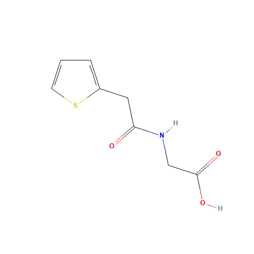 2-[(2-thiophen-2-ylacetyl)amino]acetic acid (CAS: 10328-40-2) - Related Chemical Product