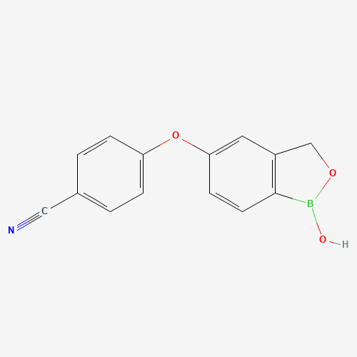 4-[(1-hydroxy-3H-2,1-benzoxaborol-5-yl)oxy]benzonitrile (CAS: 906673-24-3) - Related Chemical Product