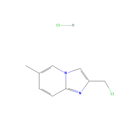 2-(chloromethyl)-6-methylimidazo[1,2-a]pyridine;hydrochloride (CAS: 118000-40-1) - Related Chemical Product