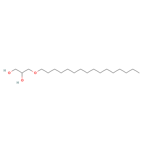 3-hexadecoxypropane-1,2-diol (CAS: 6145-69-3) - Related Chemical Product