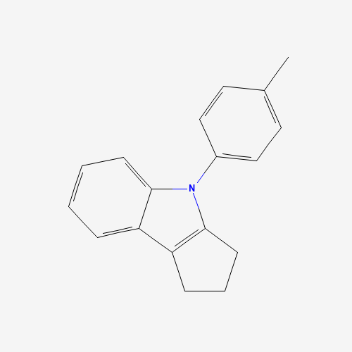 4-(4-methylphenyl)-2,3-dihydro-1H-cyclopenta[b]indole (CAS: 273220-32-9) - Chemical Structure and Molecular Formula 