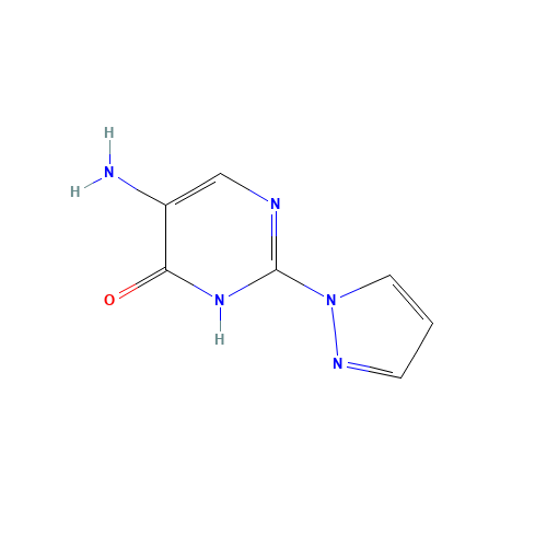 5-amino-2-pyrazol-1-yl-1H-pyrimidin-6-one (CAS: 1343460-33-2) - Related Chemical Product