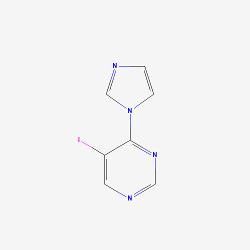 4-imidazol-1-yl-5-iodopyrimidine (CAS: 1428881-71-3) - Related Chemical Product