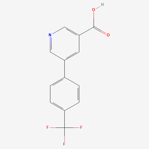 5-[4-(trifluoromethyl)phenyl]pyridine-3-carboxylic acid (CAS: 885959-44-4) - Related Chemical Product