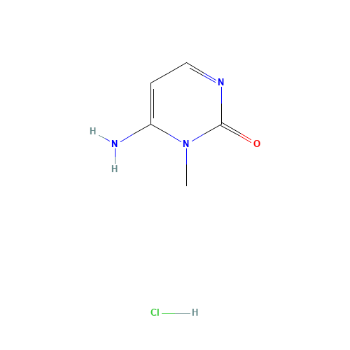 6-amino-1-methylpyrimidin-2-one;hydrochloride (CAS: 90009-77-1) - Related Chemical Product