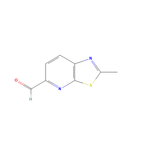 2-methyl-[1,3]thiazolo[5,4-b]pyridine-5-carbaldehyde (CAS: 159084-39-6) - Related Chemical Product