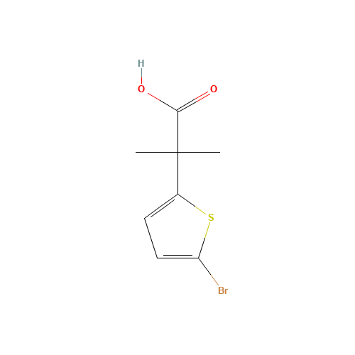 2-(5-bromothiophen-2-yl)-2-methylpropanoic acid (CAS: 1195179-28-2) - Related Chemical Product