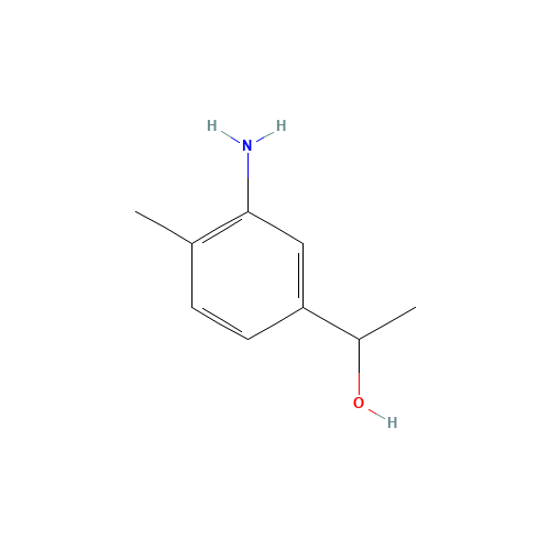 1-(3-amino-4-methylphenyl)ethanol (CAS: 875242-08-3) - Related Chemical Product