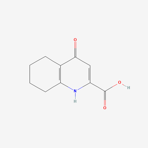 4-oxo-5,6,7,8-tetrahydro-1H-quinoline-2-carboxylic acid (CAS: 184107-08-2) - Chemical Structure and Molecular Formula 