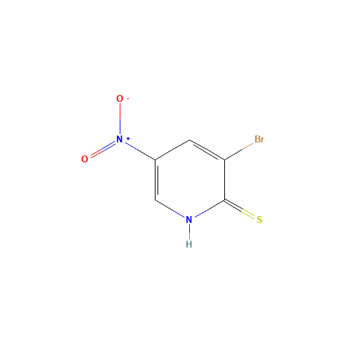 3-bromo-5-nitro-1H-pyridine-2-thione (CAS: 876489-83-7) - Related Chemical Product