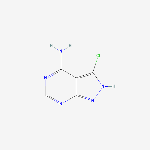 3-chloro-2H-pyrazolo[3,4-d]pyrimidin-4-amine (CAS: 637338-78-4) - Related Chemical Product