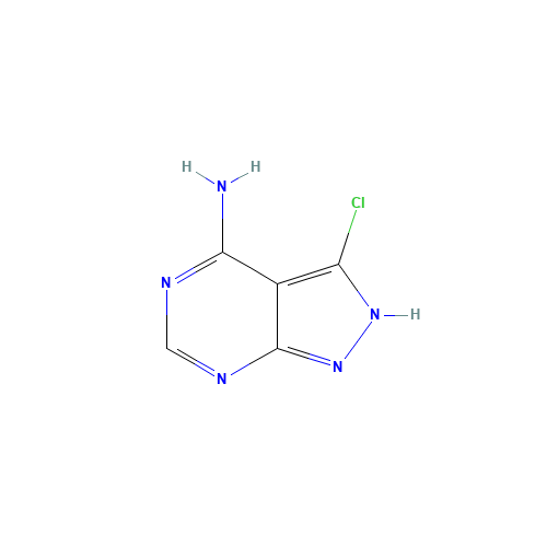 3-chloro-2H-pyrazolo[3,4-d]pyrimidin-4-amine (CAS: 637338-78-4) - Related Chemical Product