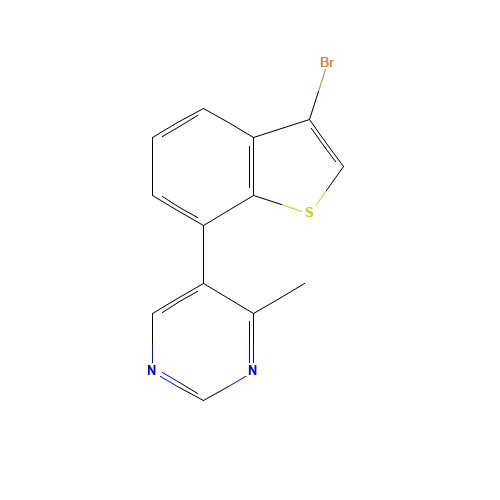 5-(3-bromo-1-benzothiophen-7-yl)-4-methylpyrimidine (CAS: 1428882-25-0) - Related Chemical Product