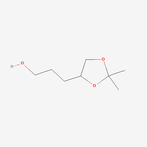 3-(2,2-dimethyl-1,3-dioxolan-4-yl)propan-1-ol (CAS: 6318-30-5) - Related Chemical Product