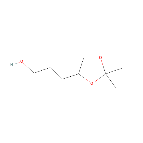 3-(2,2-dimethyl-1,3-dioxolan-4-yl)propan-1-ol (CAS: 6318-30-5) - Related Chemical Product