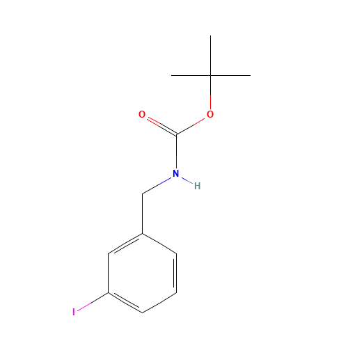 tert-butyl N-[(3-iodophenyl)methyl]carbamate (CAS: 263351-43-5) - Related Chemical Product