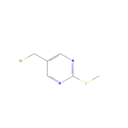 5-(bromomethyl)-2-methylsulfanylpyrimidine (CAS: 323591-23-7) - Related Chemical Product