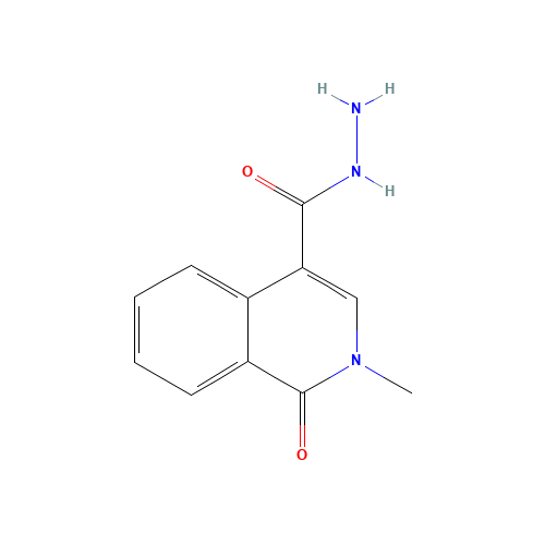 2-methyl-1-oxoisoquinoline-4-carbohydrazide (CAS: 1171808-03-9) - Related Chemical Product