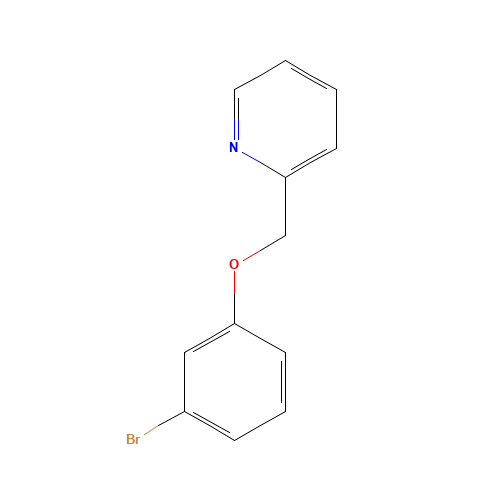 2-[(3-bromophenoxy)methyl]pyridine (CAS: 488799-65-1) - Related Chemical Product