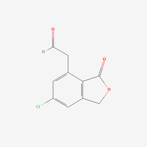 2-(6-chloro-3-oxo-1H-2-benzofuran-4-yl)acetaldehyde (CAS: 1392228-17-9) - Related Chemical Product