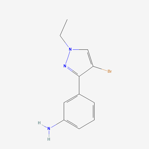 3-(4-bromo-1-ethylpyrazol-3-yl)aniline (CAS: 945865-14-5) - Related Chemical Product