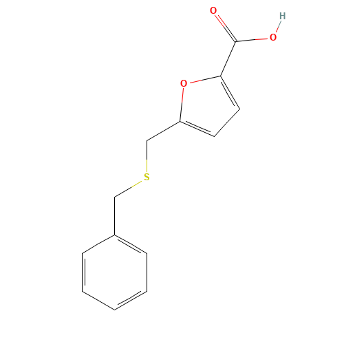 5-(benzylsulfanylmethyl)furan-2-carboxylic acid (CAS: 91903-26-3) - Related Chemical Product