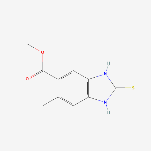 methyl 6-methyl-2-sulfanylidene-1,3-dihydrobenzimidazole-5-carboxylate (CAS: 96718-51-3) - Related Chemical Product