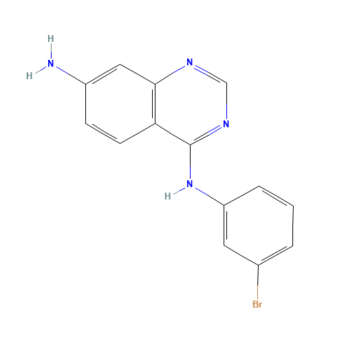 4-N-(3-bromophenyl)quinazoline-4,7-diamine (CAS: 169205-81-6) - Related Chemical Product