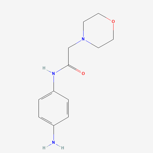 N-(4-aminophenyl)-2-morpholin-4-ylacetamide (CAS: 105076-76-4) - Related Chemical Product