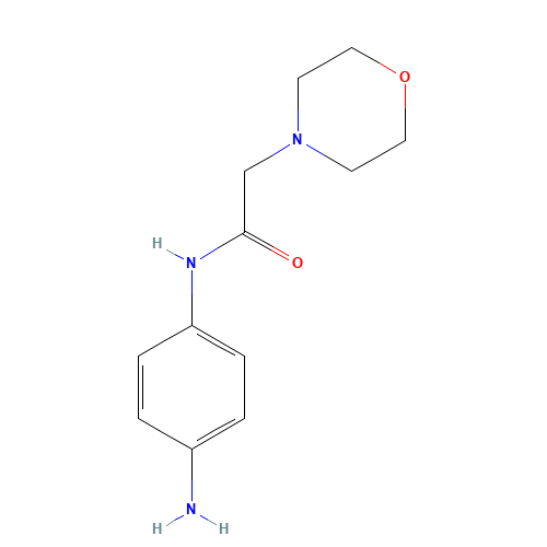 N-(4-aminophenyl)-2-morpholin-4-ylacetamide (CAS: 105076-76-4) - Related Chemical Product