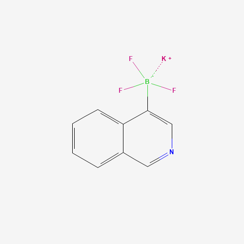 potassium;trifluoro(isoquinolin-4-yl)boranuide (CAS: 1111733-07-3) - Related Chemical Product