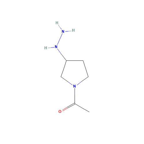 1-(3-hydrazinylpyrrolidin-1-yl)ethanone (CAS: 1393608-21-3) - Related Chemical Product