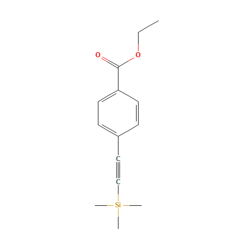 ethyl 4-(2-trimethylsilylethynyl)benzoate (CAS: 150969-54-3) - Related Chemical Product