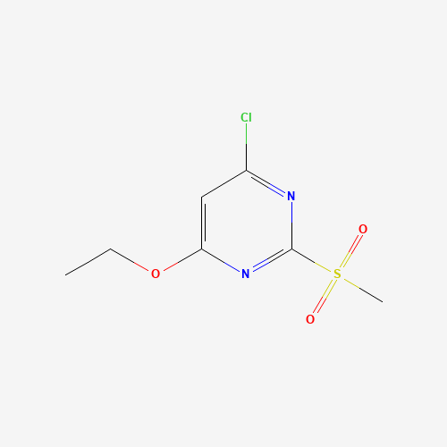 4-chloro-6-ethoxy-2-methylsulfonylpyrimidine (CAS: 142596-33-6) - Related Chemical Product
