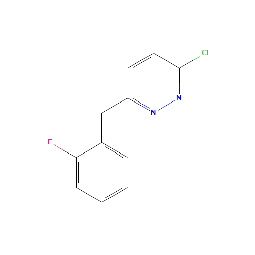 3-chloro-6-[(2-fluorophenyl)methyl]pyridazine (CAS: 200001-63-4) - Related Chemical Product