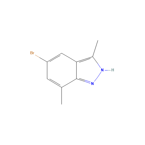 5-bromo-3,7-dimethyl-2H-indazole (CAS: 1031417-71-6) - Related Chemical Product