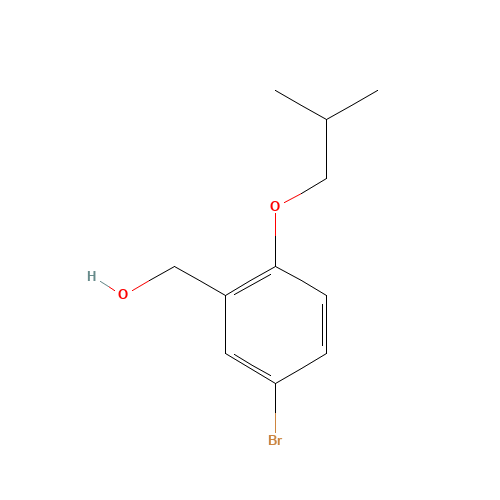 [5-bromo-2-(2-methylpropoxy)phenyl]methanol (CAS: 1039950-03-2) - Related Chemical Product