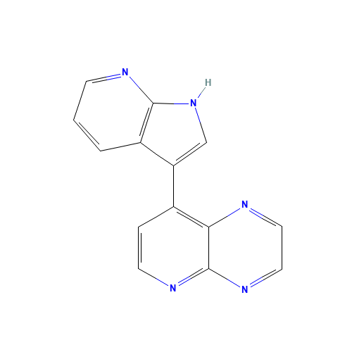 8-(1H-pyrrolo[2,3-b]pyridin-3-yl)pyrido[2,3-b]pyrazine (CAS: 1392428-83-9) - Related Chemical Product