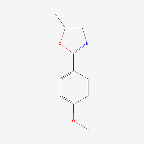 2-(4-methoxyphenyl)-5-methyl-1,3-oxazole (CAS: 124811-88-7) - Related Chemical Product