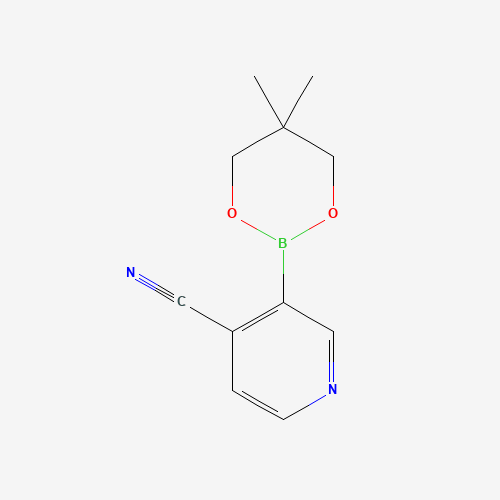 3-(5,5-dimethyl-1,3,2-dioxaborinan-2-yl)pyridine-4-carbonitrile (CAS: 868944-72-3) - Related Chemical Product