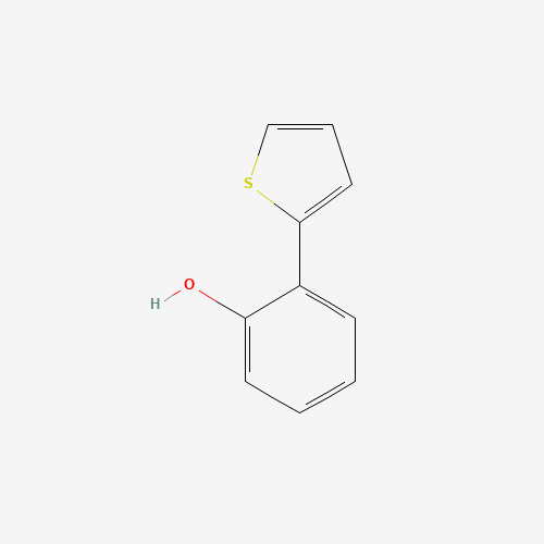 2-thiophen-2-ylphenol (CAS: 106584-13-8) - Chemical Structure and Molecular Formula 